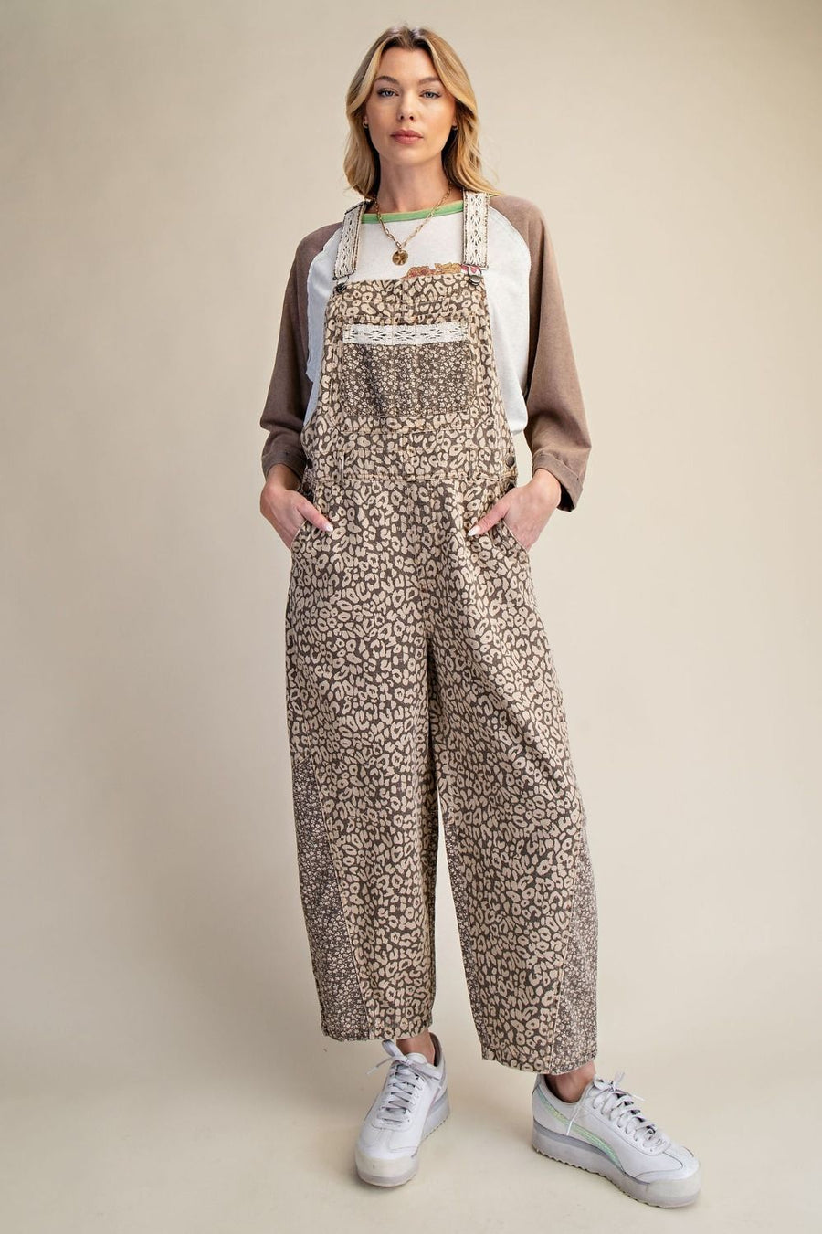 Wild Thing Leopard Overalls