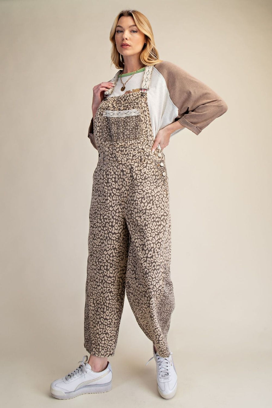 Wild Thing Leopard Overalls