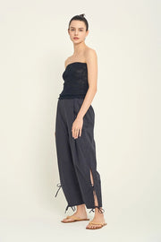 Danica Double Side Tie Ankle Pant