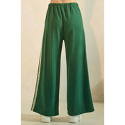 Lady Luck Lace Stripe Wide Leg Lounge Pants