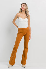 Jodi Pull On Flare Color Jean Jeggings