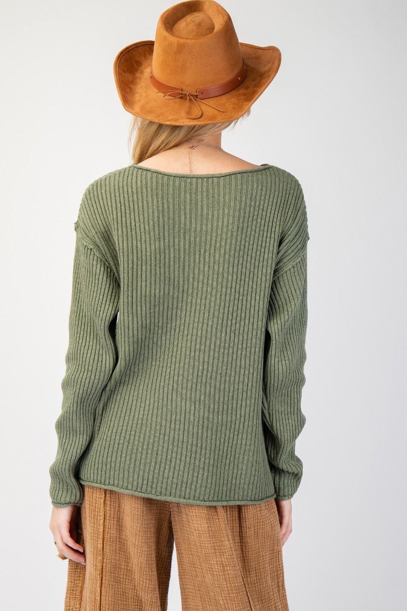Aurelia Long Sleeve Knitted Sweater
