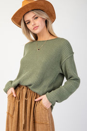 Aurelia Long Sleeve Knitted Sweater