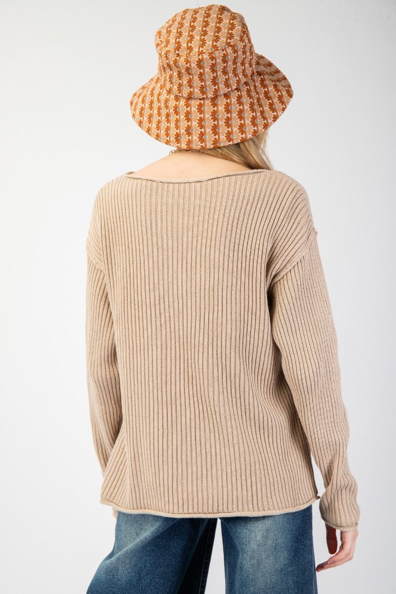 Aurelia Long Sleeve Knitted Sweater
