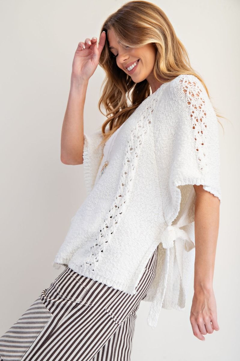 Selma Knitted Sweater Poncho