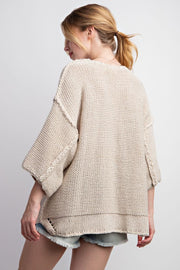 Brynn Wide Dolman Sleeve Sweater