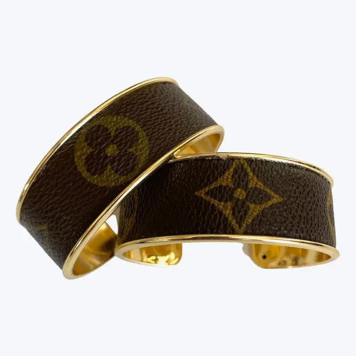Louis Vuitton LV Upcycled Channel Cuff Bracelet