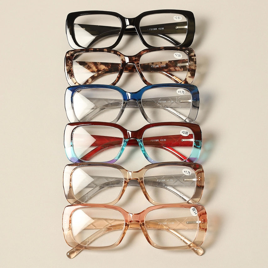 Women's Rectangle Frame Reading Glasses