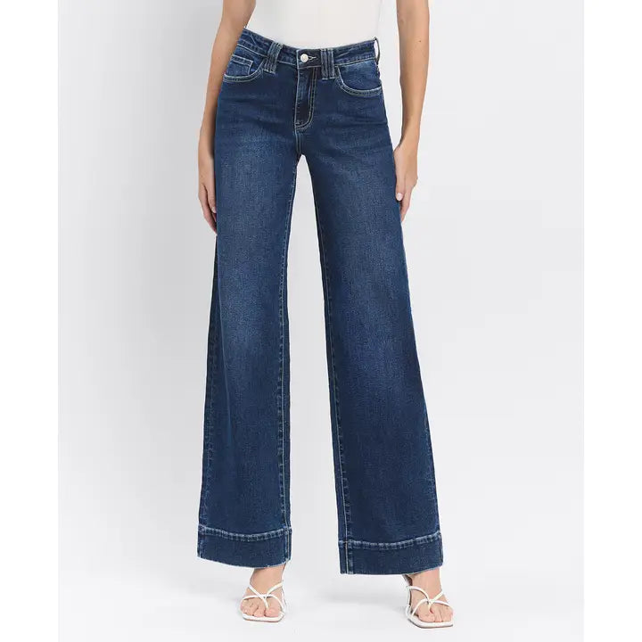 Anthem High Rise Trouser Wide Leg Jeans