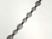 Pueblo Full Concho Distressed Leather Belt