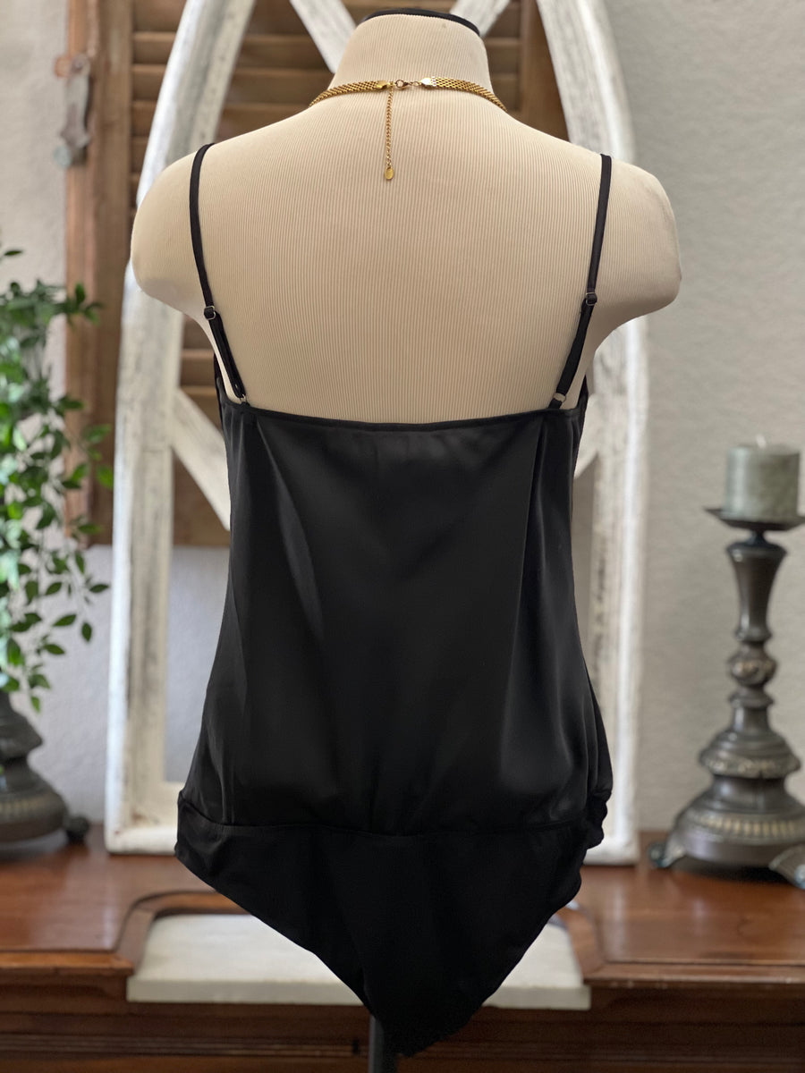 Addison Sleeveless Cowl Neck Camisole Bodysuit