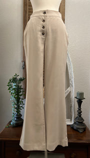 Sloane Button Front Dress Pant with Pockets