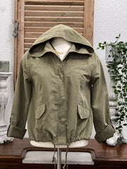 Everleigh Luxe Soft Snap Button & Zip Up Hoodie Jacket