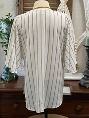 Kennedy Vertical Striped Tunic Top