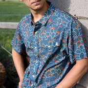 Javelina Paradise Pearl Snap Short Sleeve Shirt by RBC