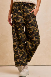 Major Camo Print Barrel Pants by BiBi!