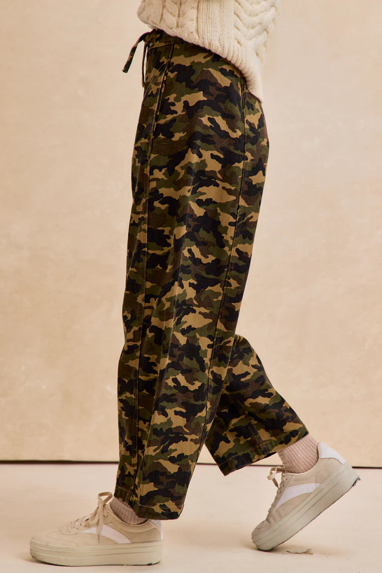 Major Camo Print Barrel Pants by BiBi!
