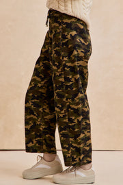 Major Camo Print Barrel Pants by BiBi!
