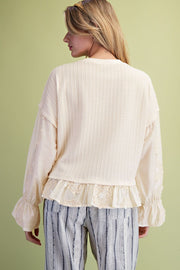 Ella Long Sleeve Pullover Top