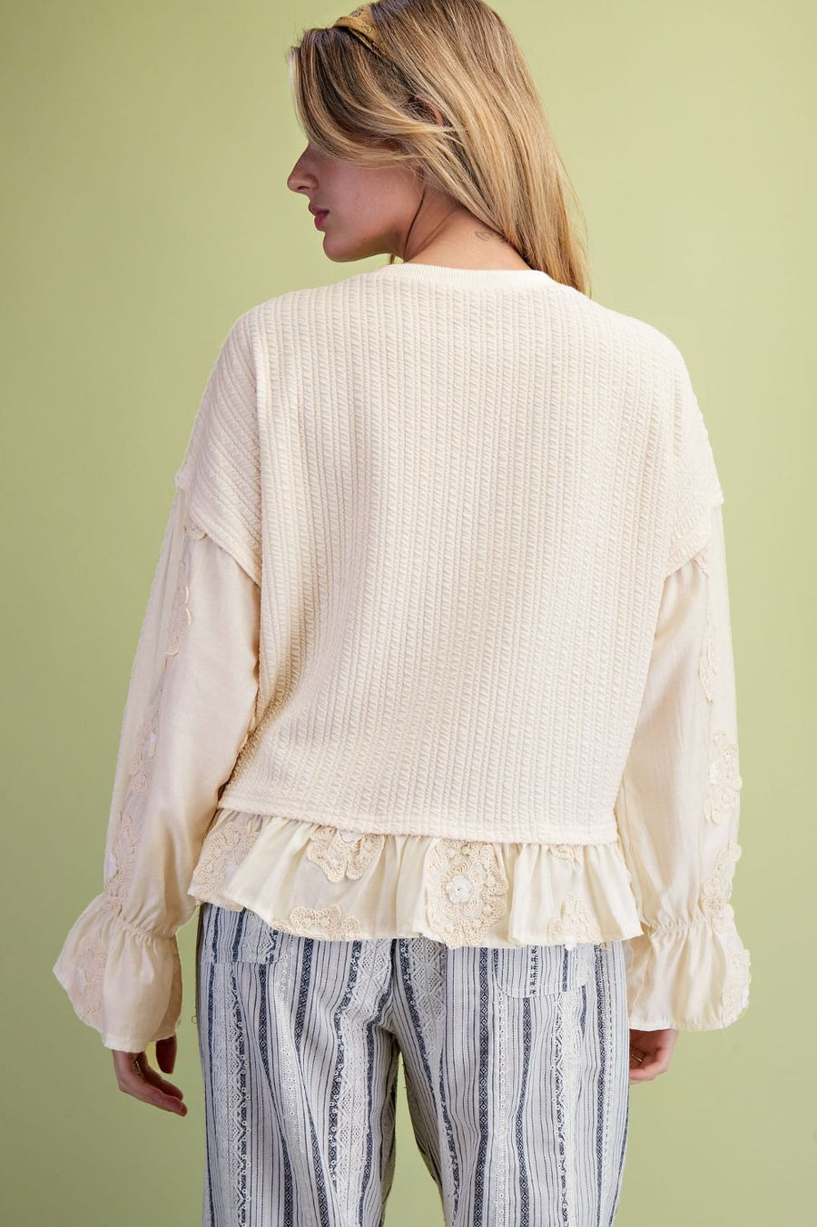 Ella Long Sleeve Pullover Top