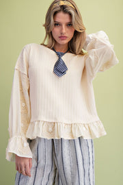 Ella Long Sleeve Pullover Top