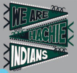 Game Day WE ARE HACHIE INDIANS Pennant Graphic Tee
