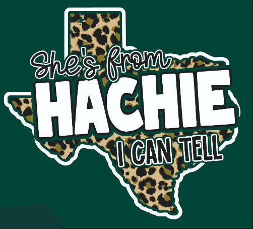 Game Day SHE'S FROM HACHIE I CAN TELL Graphic Tee